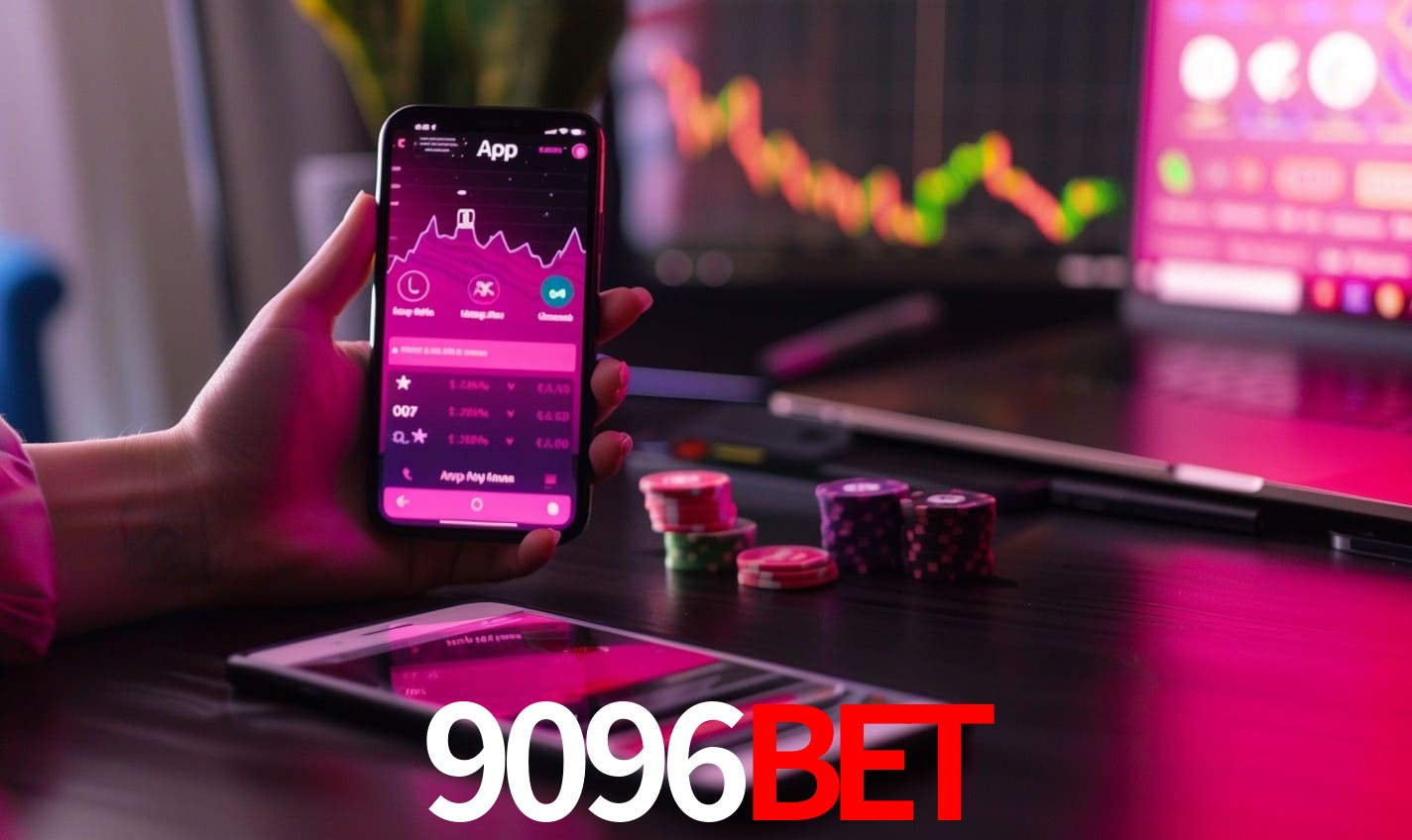 Recursos Exclusivos do App 9096BET - Modo Offline, Login Biométrico